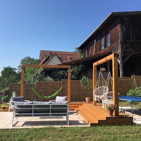 Au Relais De L'Histoire Gite Classe 4 Etoiles Oberbronn Eksteriør bilde