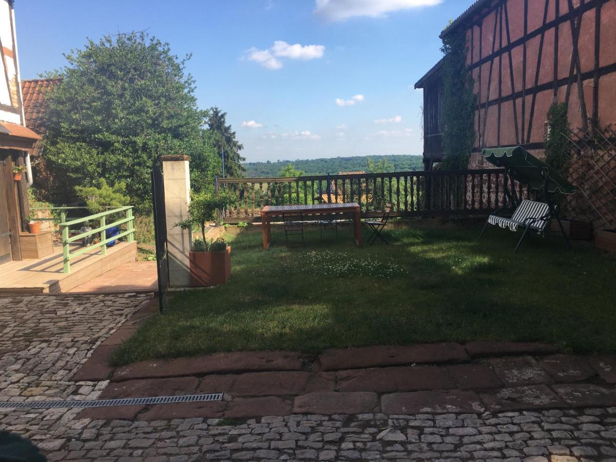 Au Relais De L'Histoire Gite Classe 4 Etoiles Oberbronn Eksteriør bilde